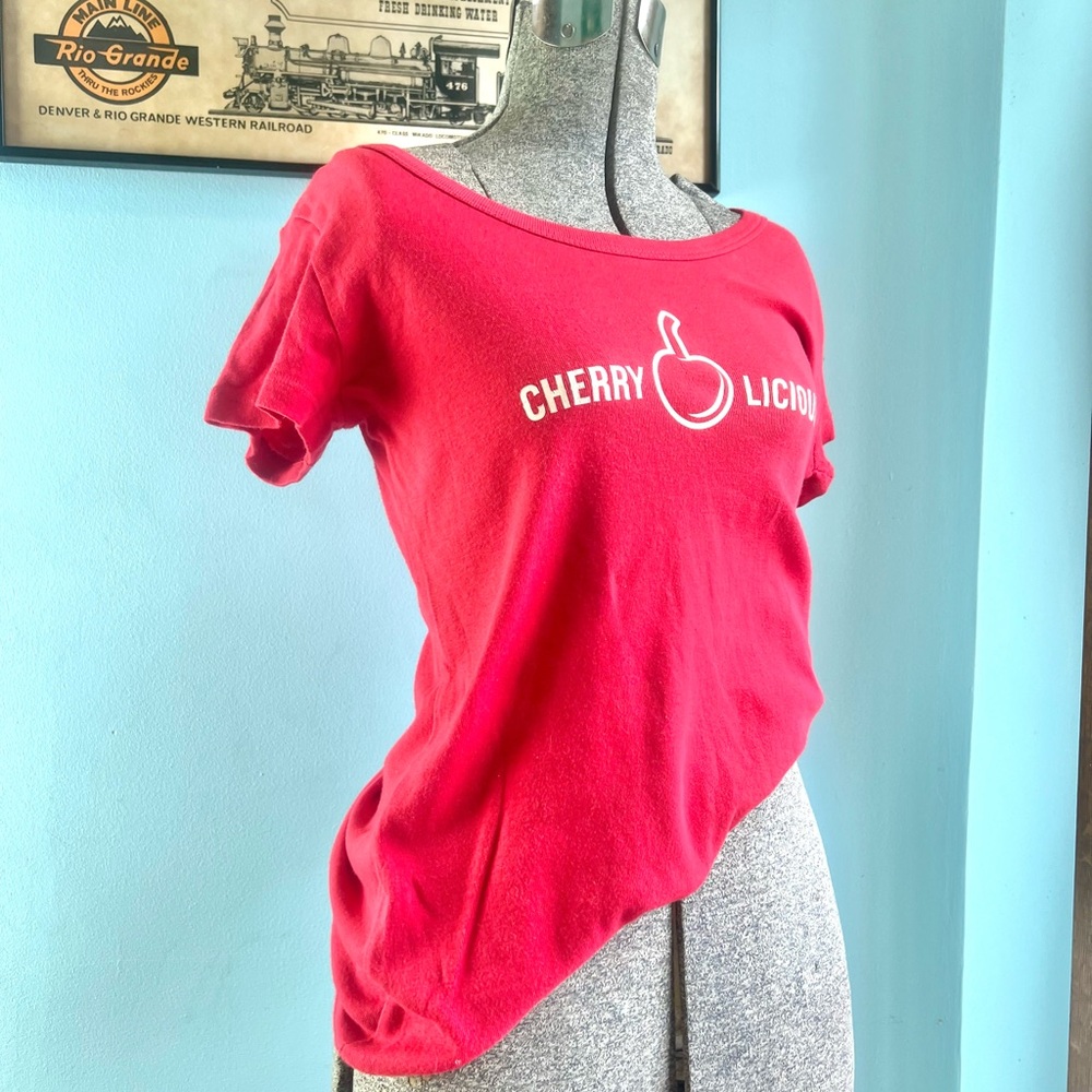 Cherrylicious Red Women’s Graphic Tee